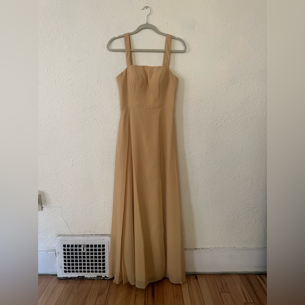 Azazie Jay Gold Bridesmaid Dress